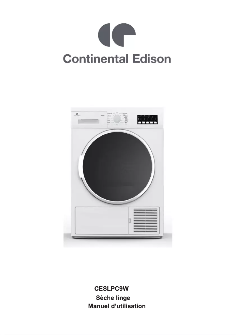 Imagen de la primera página del manual del dispositivo CESLPC9W