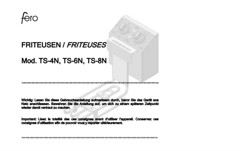 Página 1 del manual Manual de usuario Fero TS-6N H9600