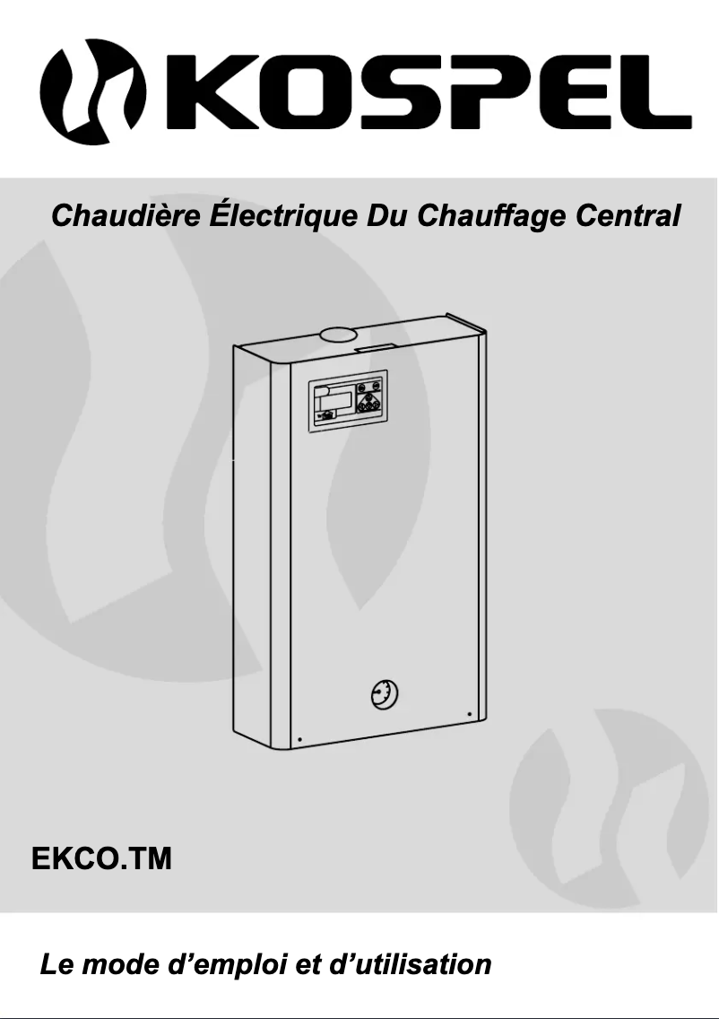 Página nº 1 - Manual de usuario Kospel EKCO.T-48