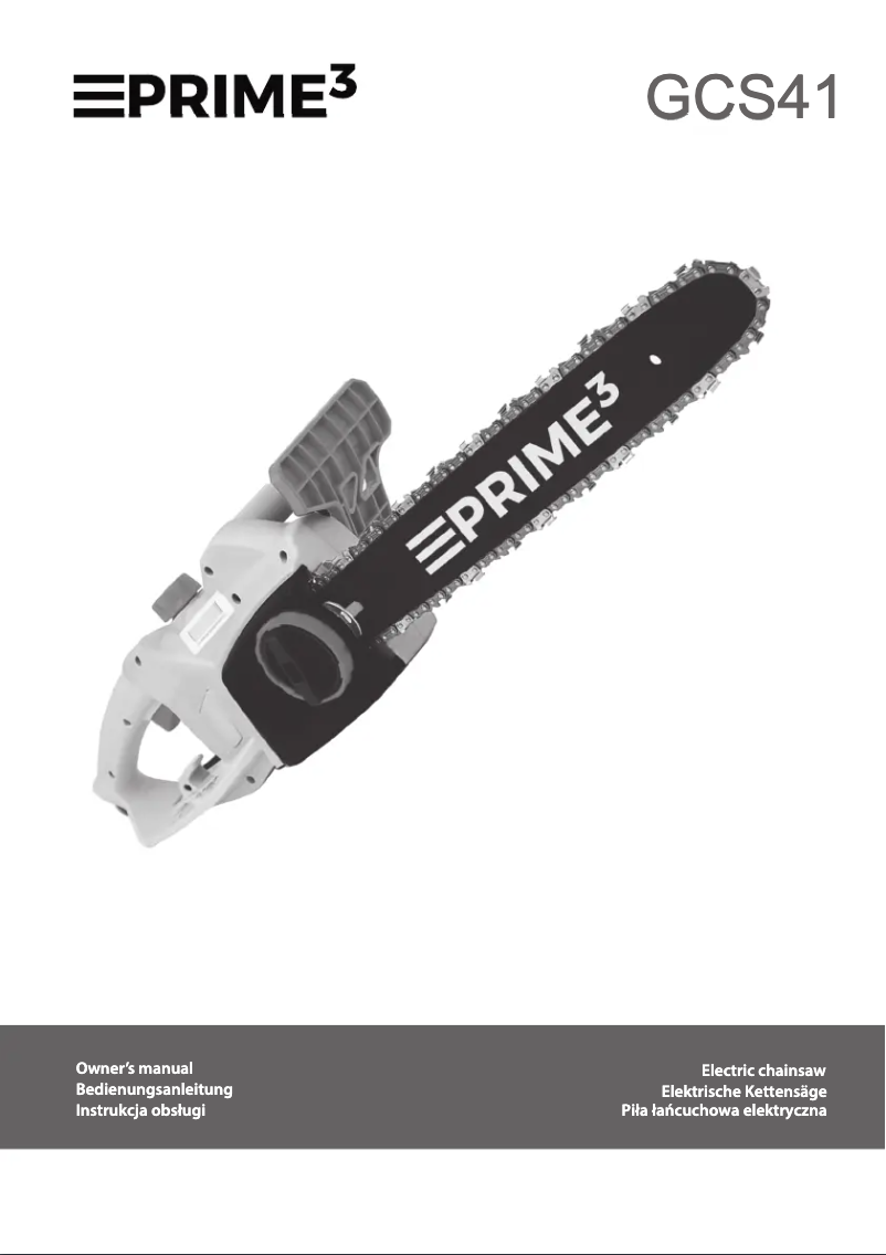 Imagen de la primera página del manual del dispositivo GCS41