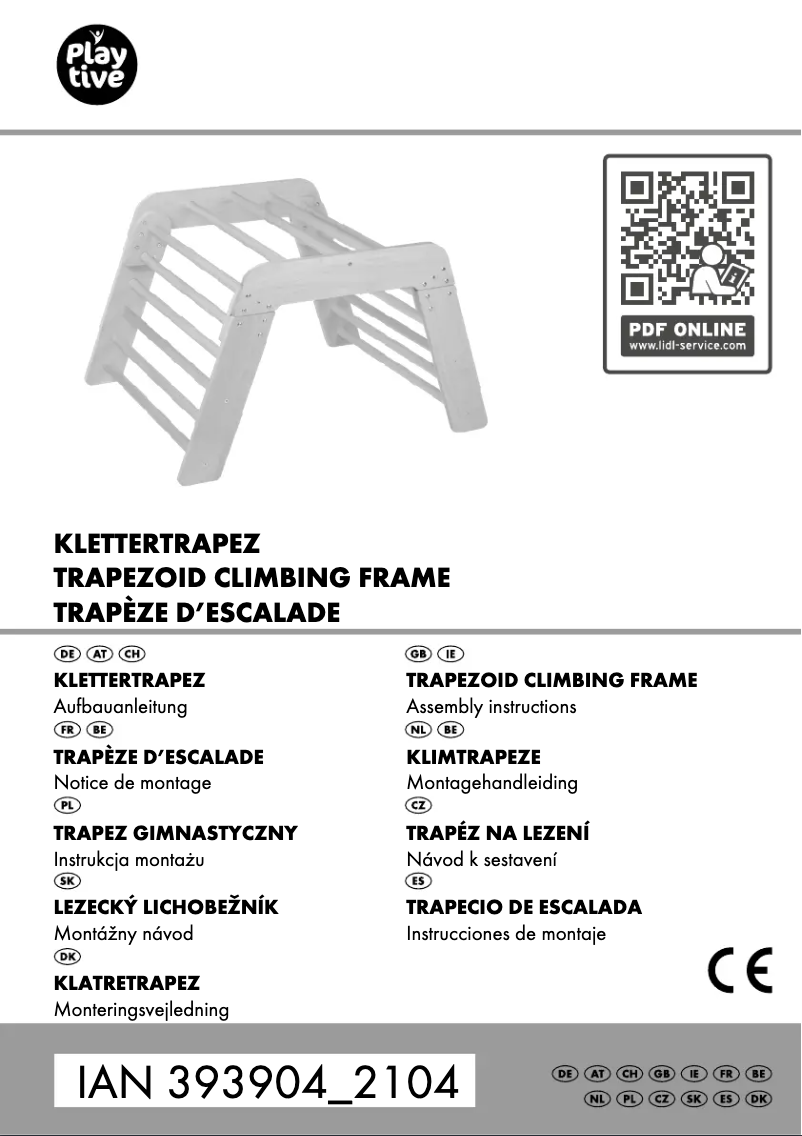 Imagen de la primera página del manual del dispositivo IAN 393904