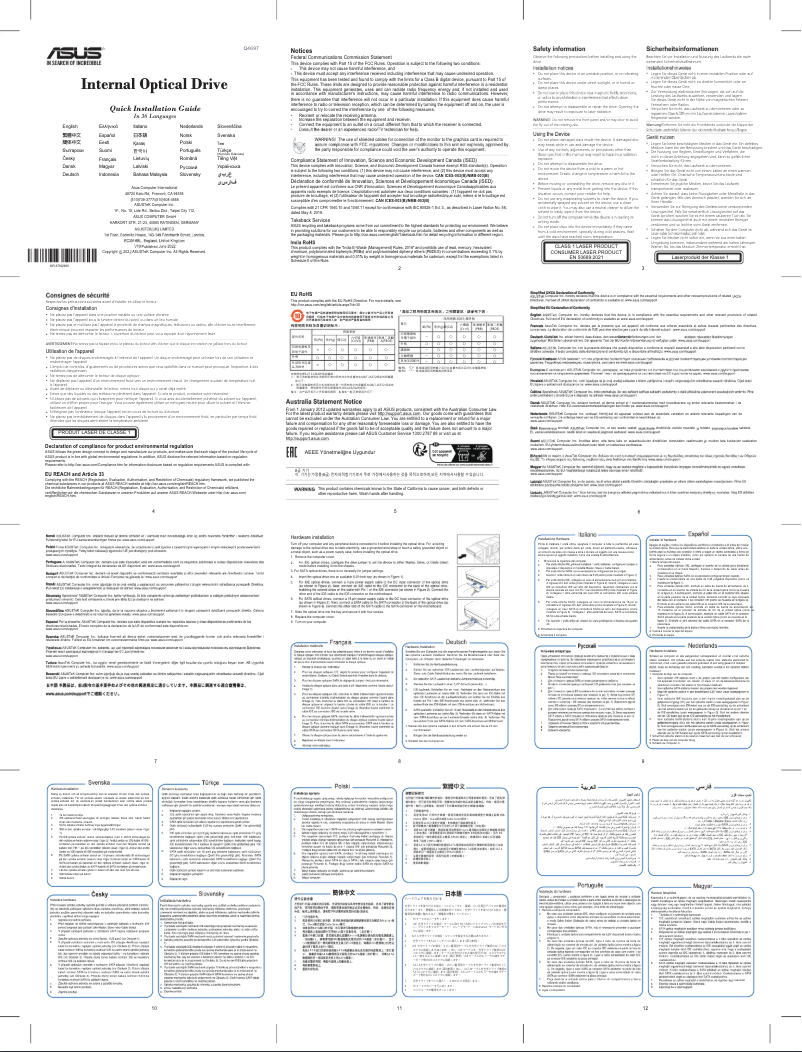 Imagen de la primera página del manual del dispositivo DRW-24D5MT