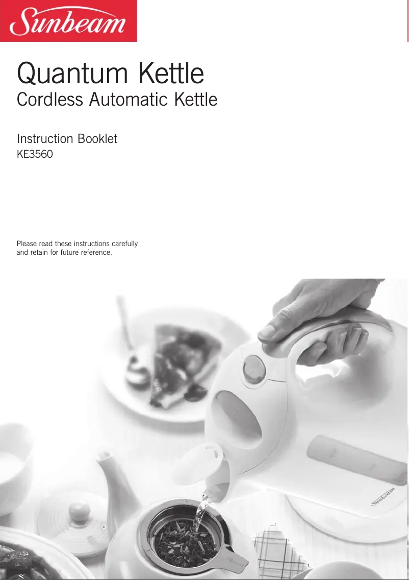 Imagen de la primera página del manual del dispositivo KE3560