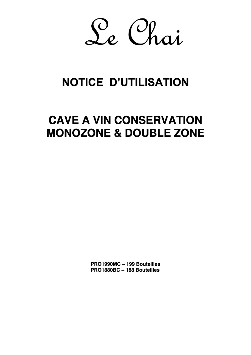 Imagen de la primera página del manual del dispositivo PRO1880BC