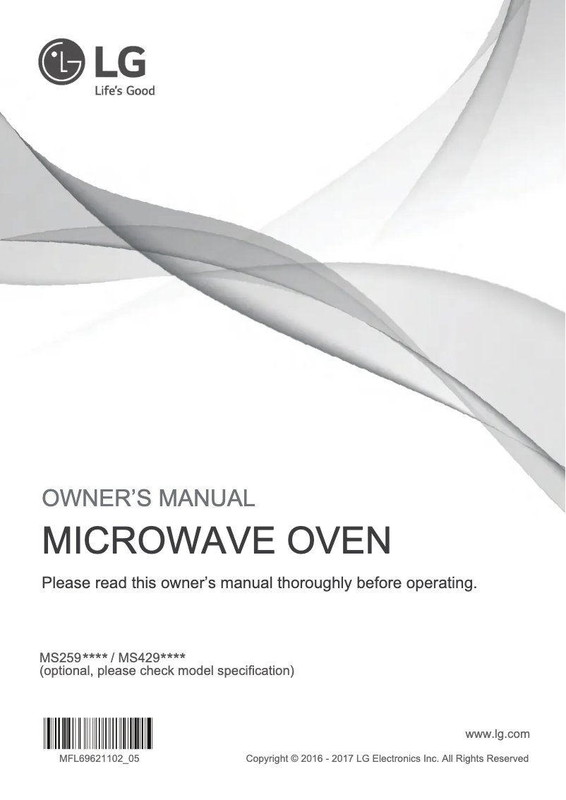 Imagen de la primera página del manual del dispositivo MS4296OWS