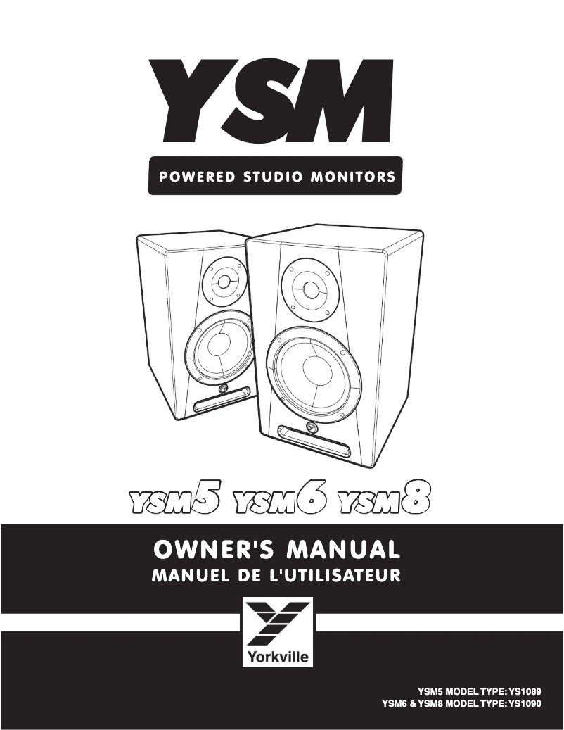 Imagen de la primera página del manual del dispositivo YSM5