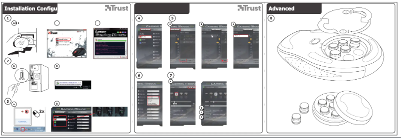 Página nº 1 - Manual de usuario Trust GXT 33 18101
