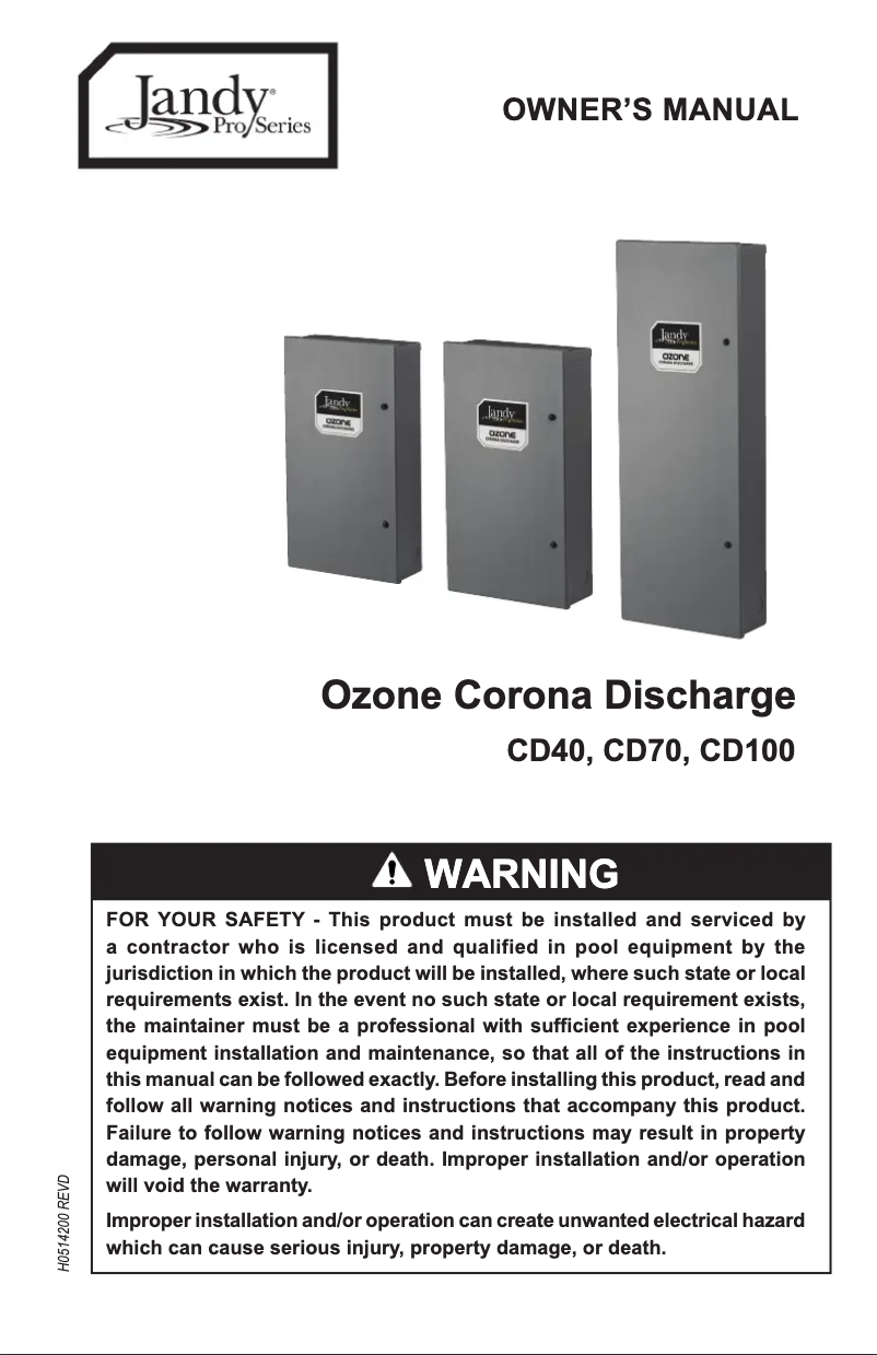 Imagen de la primera página del manual del dispositivo Ozone CD70