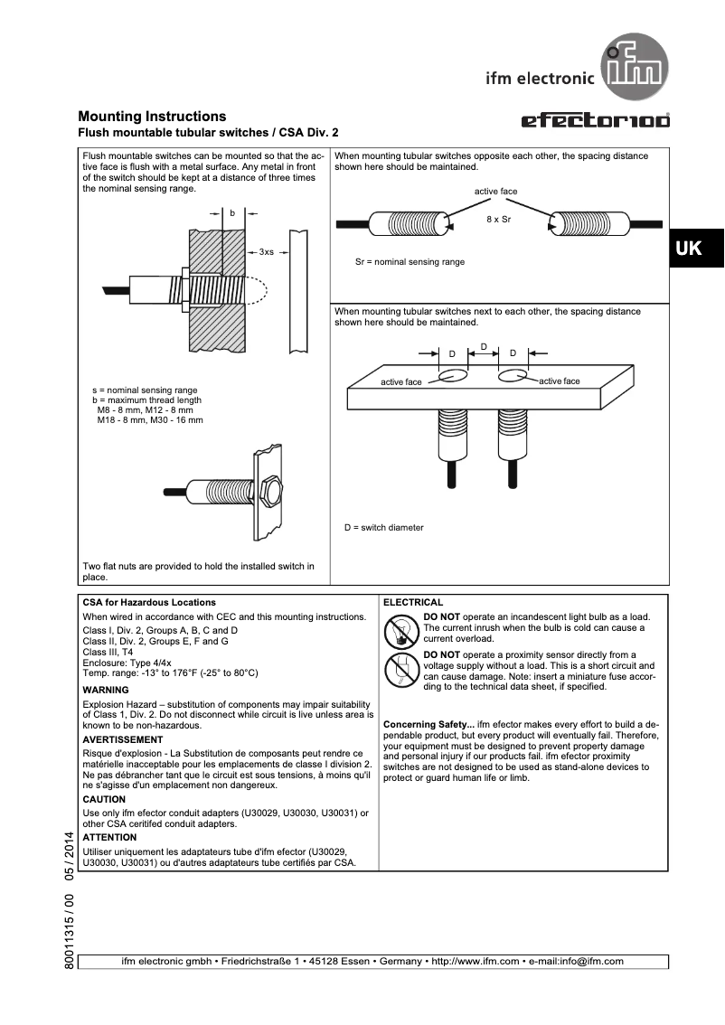 Imagen de la primera página del manual del dispositivo IG5783