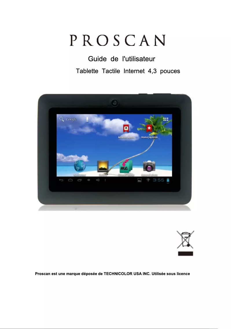 Página nº 1 - Manual de usuario Proscan PLT4315-PL