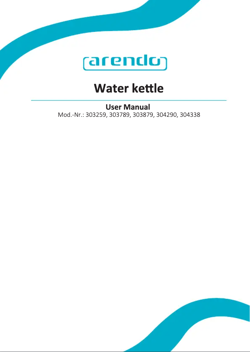 Página 1 del manual Manual de usuario Arendo 304582