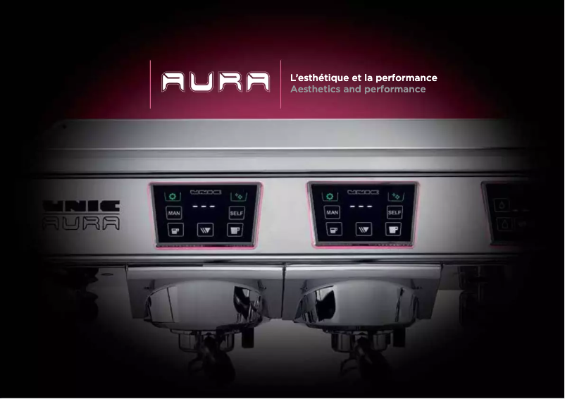 Página 1 del manual Folleto UNIC AURA 2