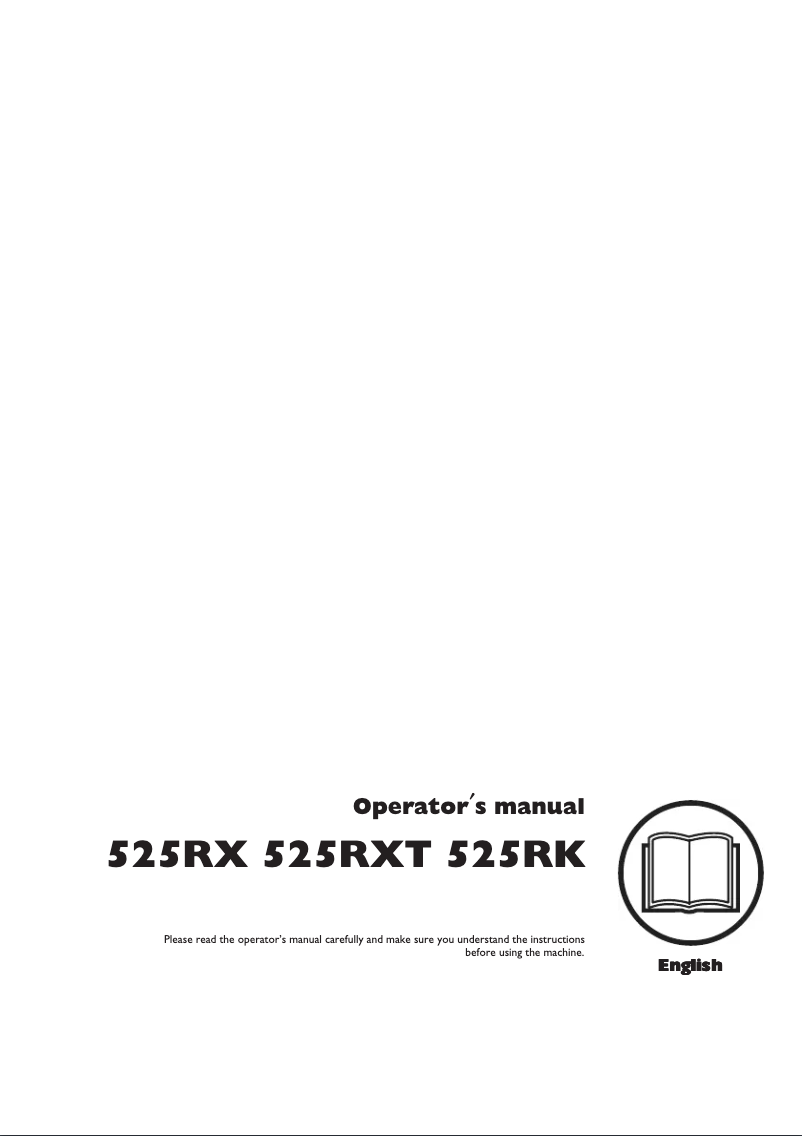 Imagen de la primera página del manual del dispositivo 525RK