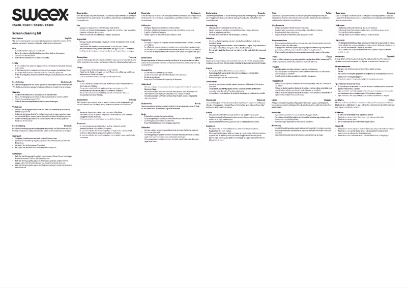 Página 1 del manual Manual de usuario Sweex CS202