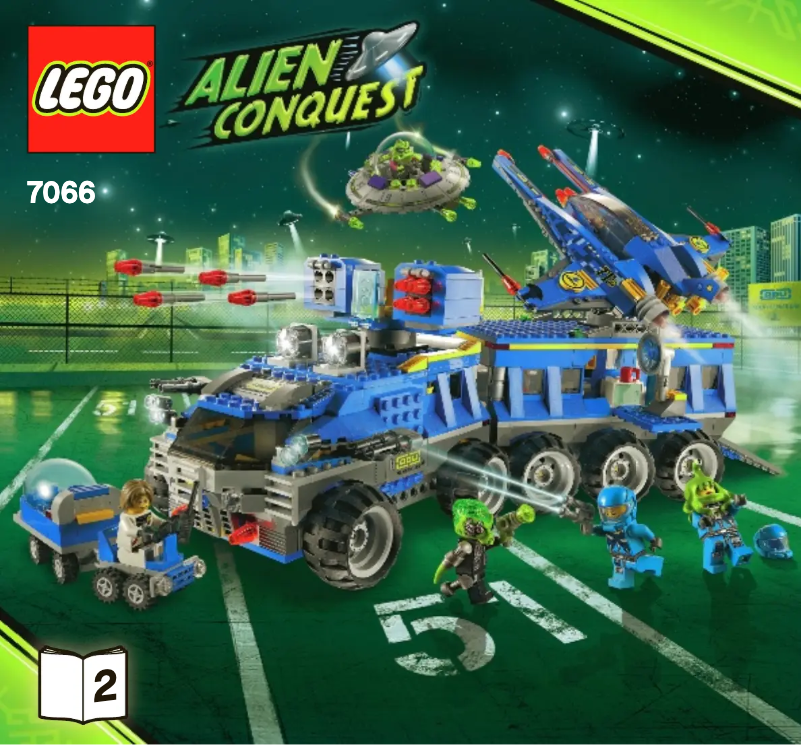 Página 1 del manual Manual de usuario Lego Earth Defense HQ