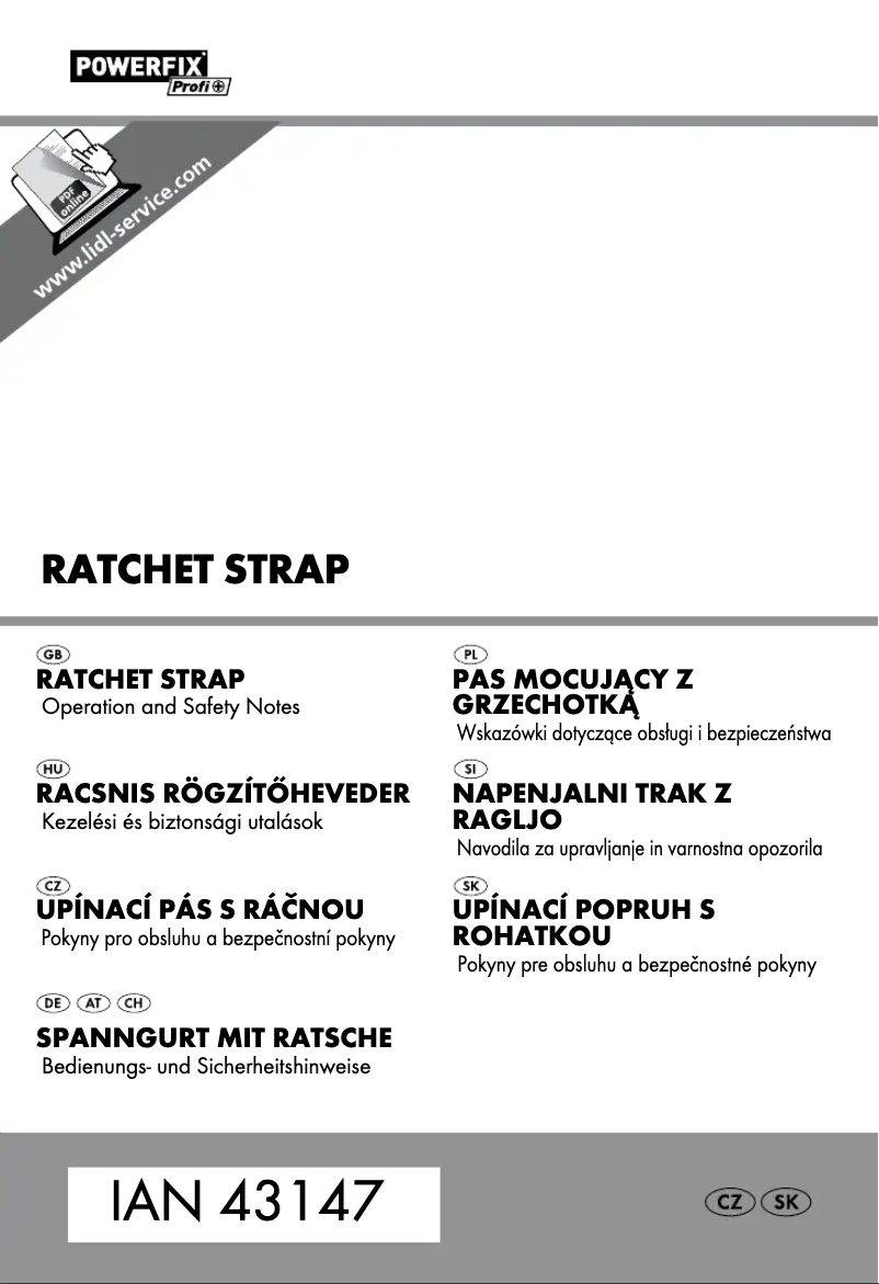 Imagen de la primera página del manual del dispositivo Z32107-01
