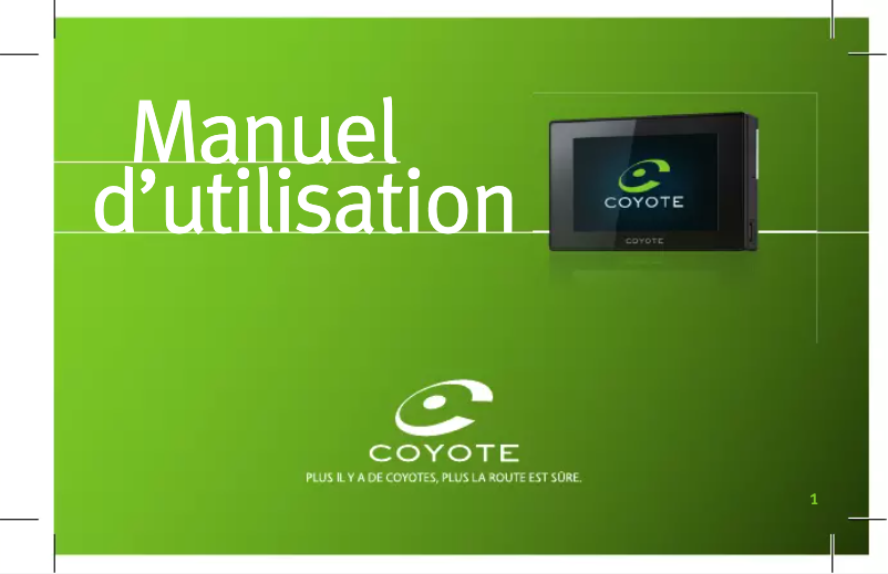 Página 1 del manual Ficha técnica Coyote UP