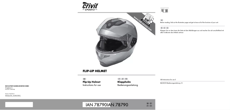 Imagen de la primera página del manual del dispositivo IAN 78790