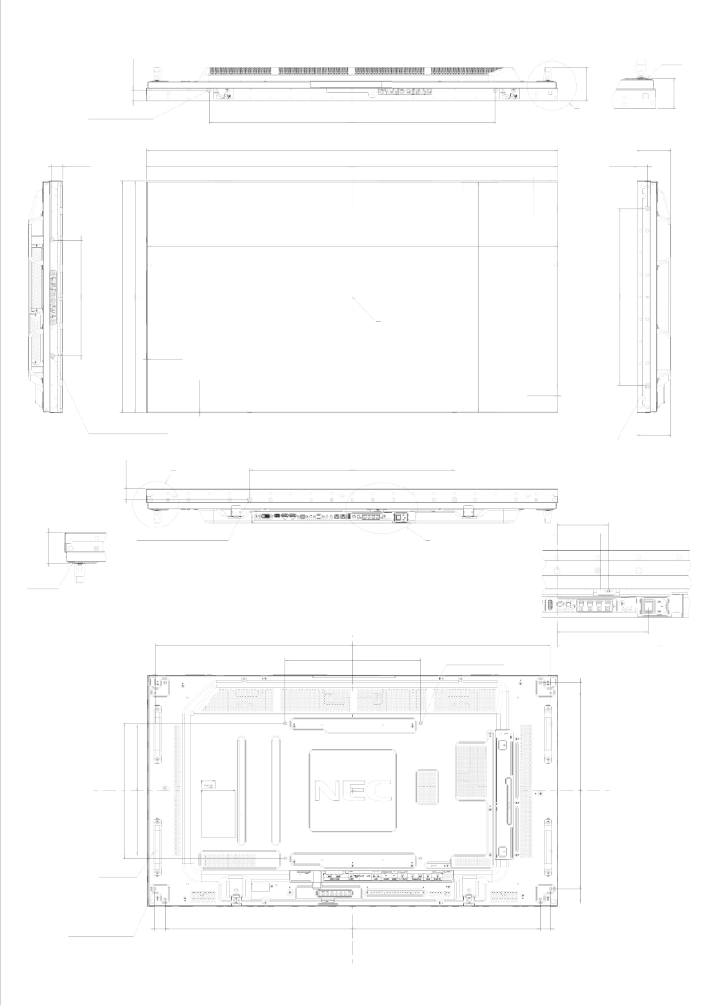 Imagen de la primera página del manual del dispositivo MultiSync X554UNS-2