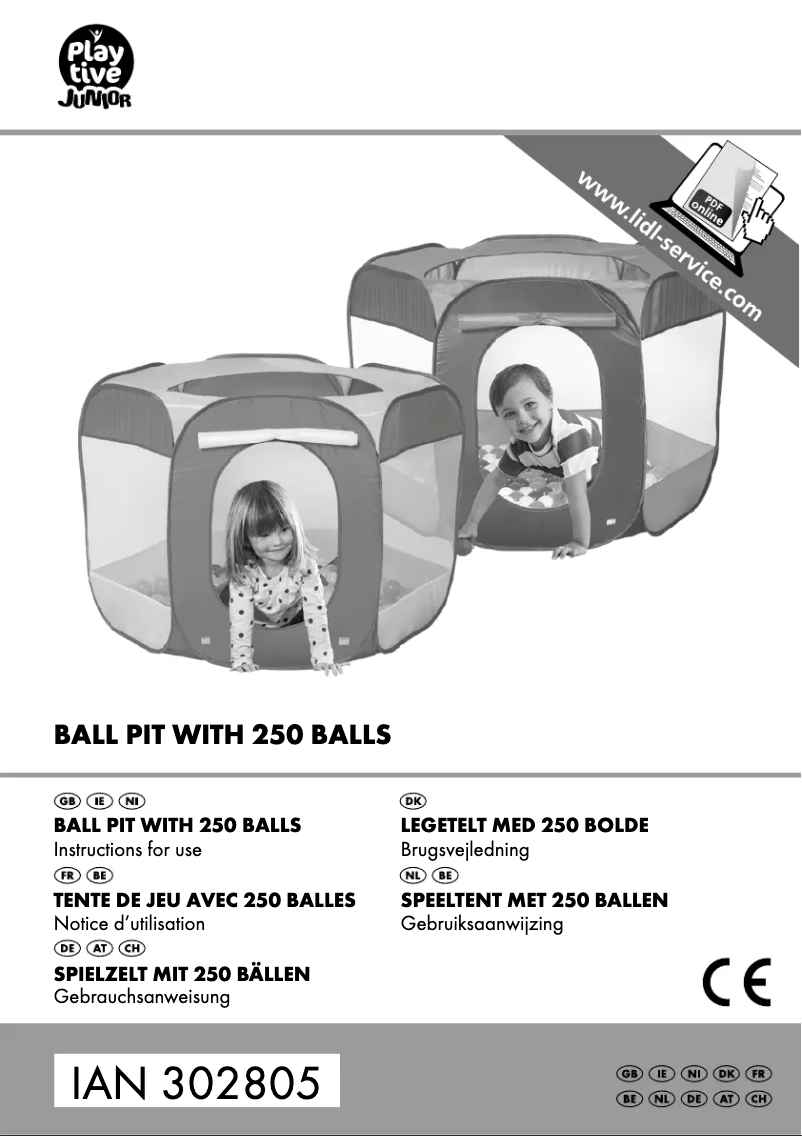 Página 1 del manual Manual de usuario Playtive IAN 302805