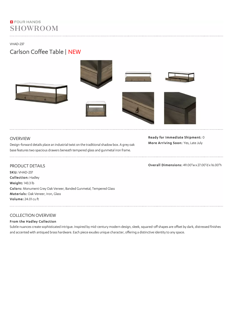 Página 1 del manual Manual de usuario Four Hands VHAD-237