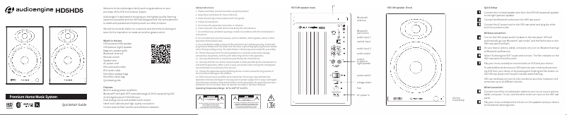 Imagen de la primera página del manual del dispositivo HD5