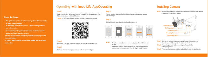 Página nº 1 - Manual de usuario Imou Bullet 2C