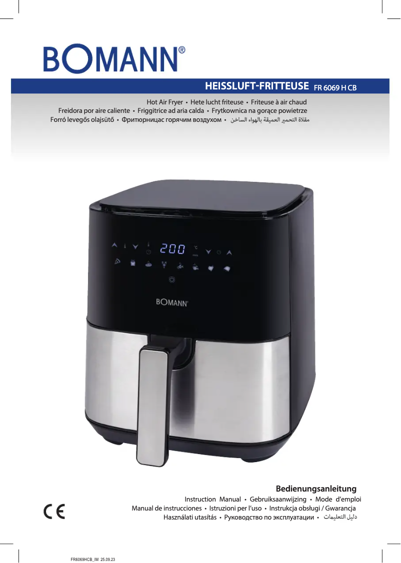 Imagen de la primera página del manual del dispositivo FR 6069 H CB