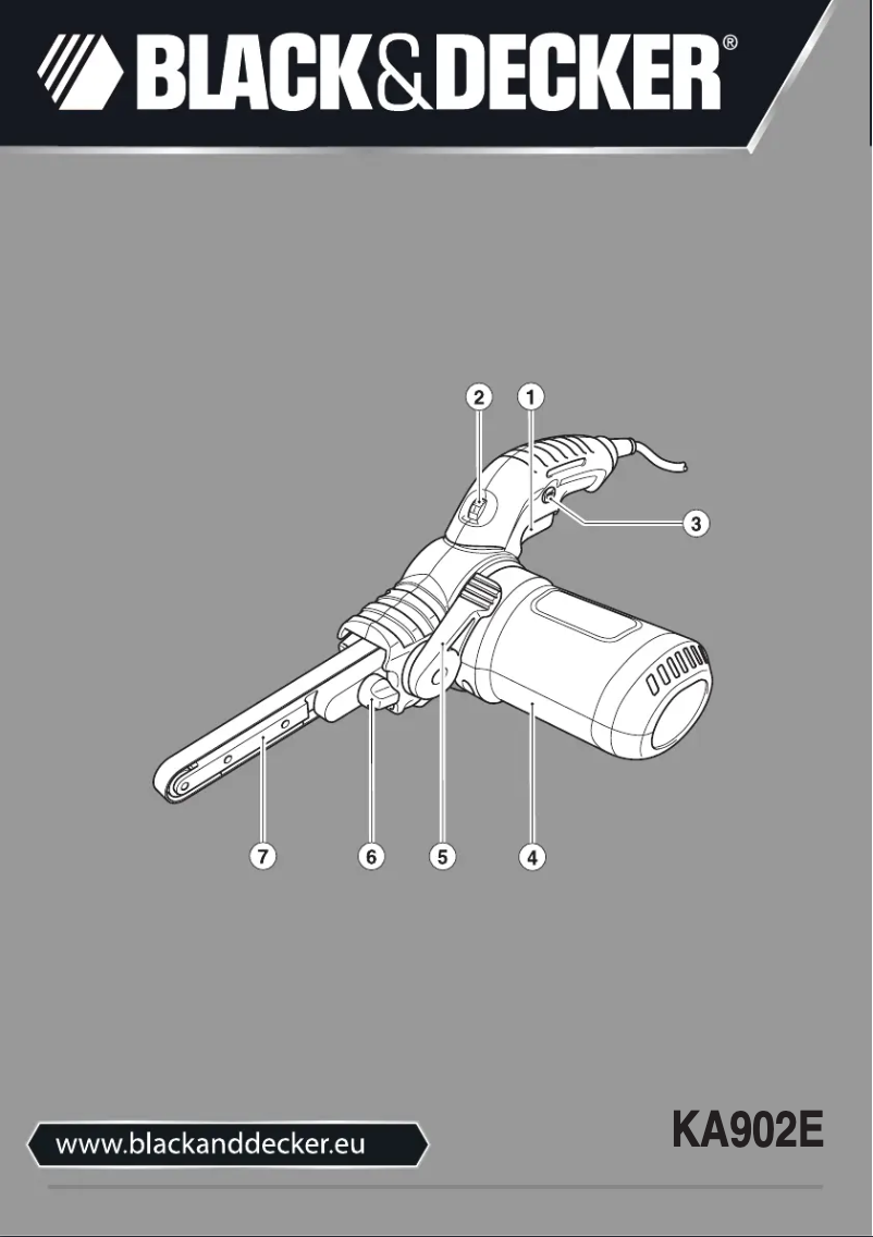 Página 1 del manual Manual de usuario Black & Decker KA902E