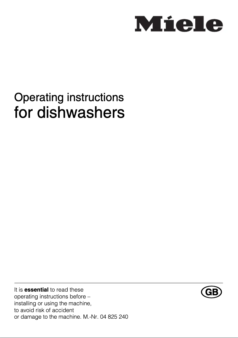 Imagen de la primera página del manual del dispositivo G 666