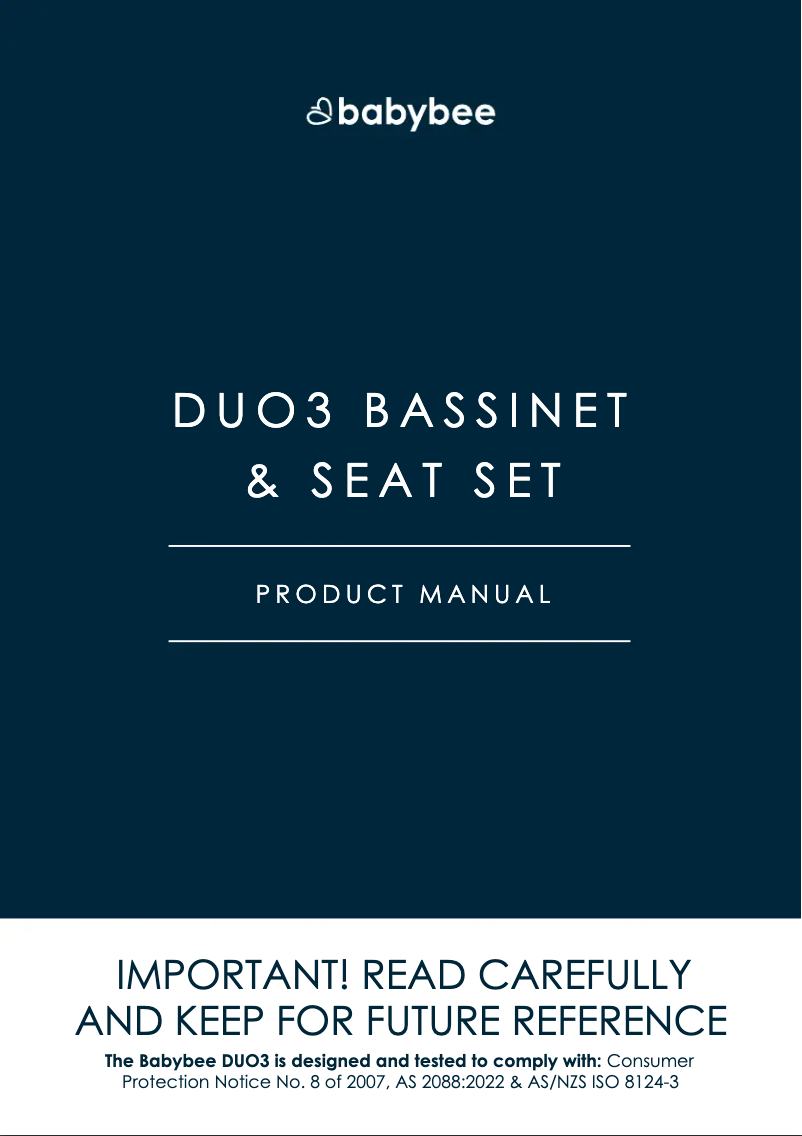 Imagen de la primera página del manual del dispositivo DUO3