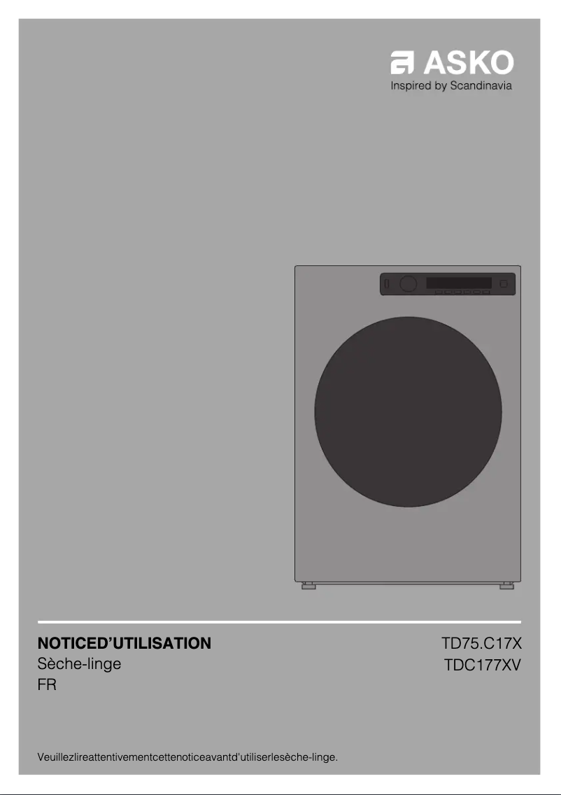 Imagen de la primera página del manual del dispositivo TDC1773VC.S
