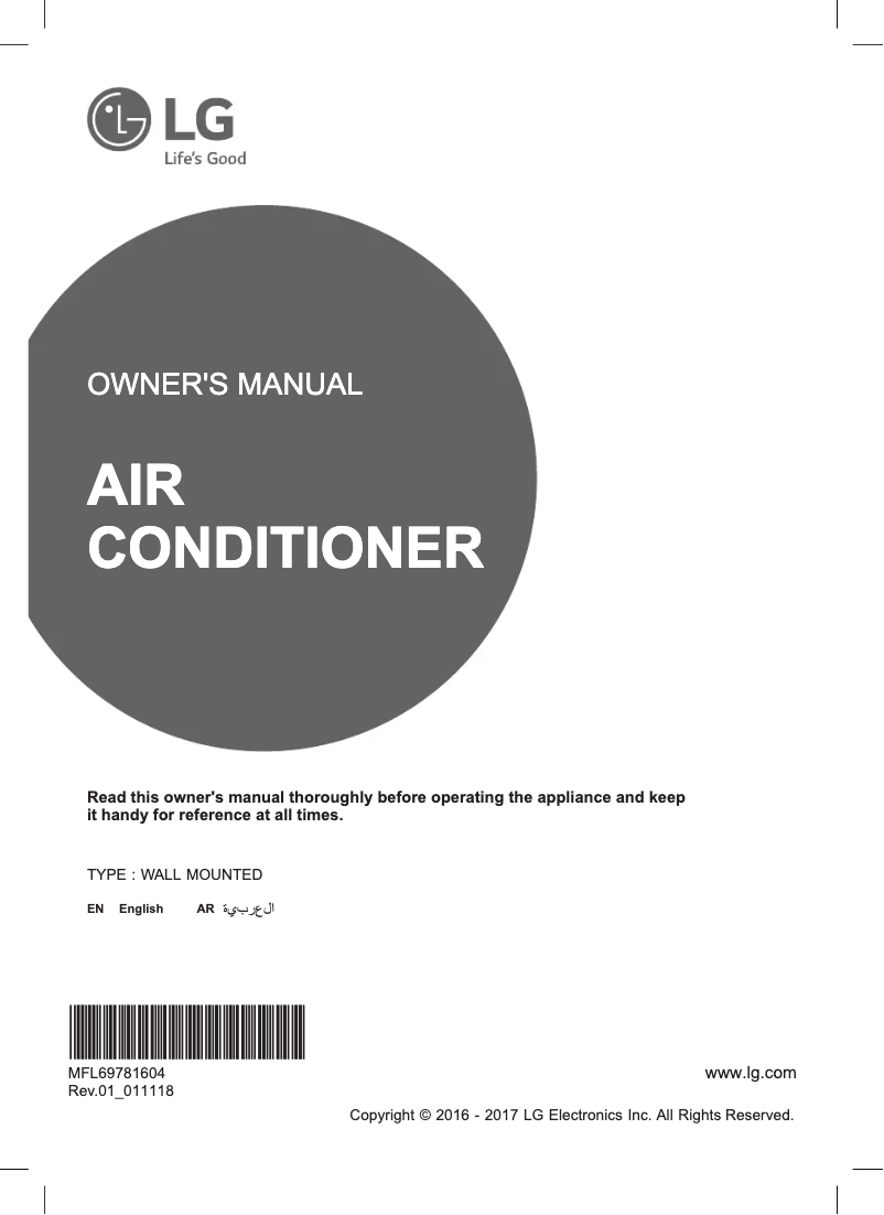 Imagen de la primera página del manual del dispositivo I27TPC
