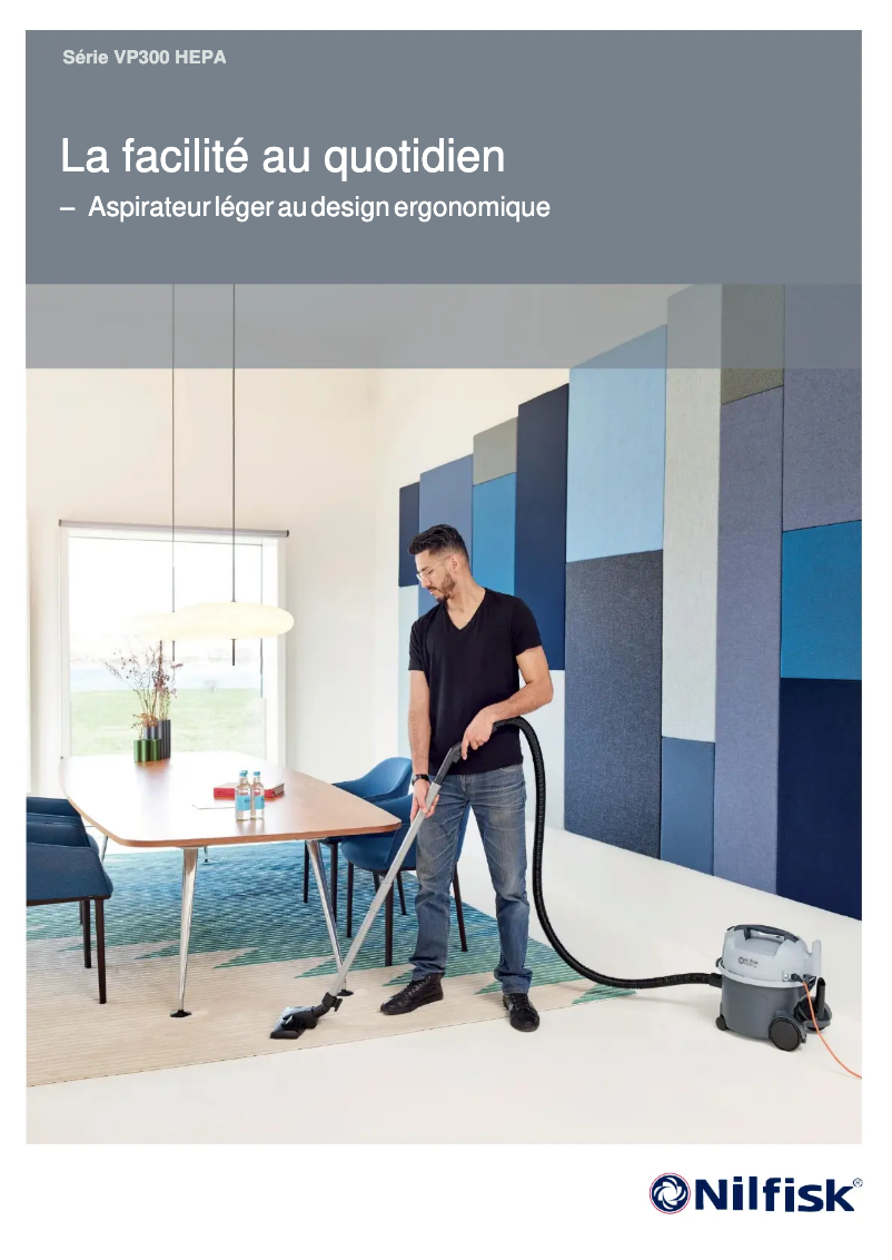 Imagen de la primera página del manual del dispositivo VP300 HEPA