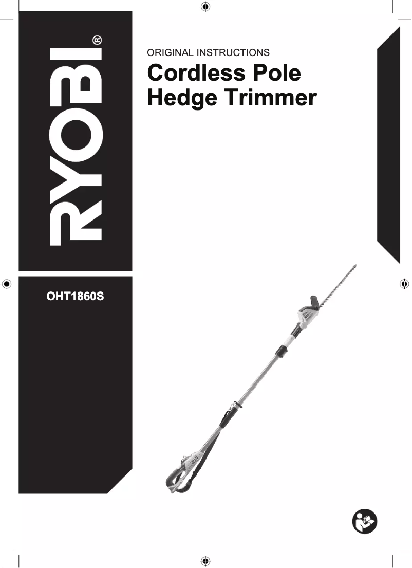 Página nº 1 - Manual de usuario RYOBI OHT1860S