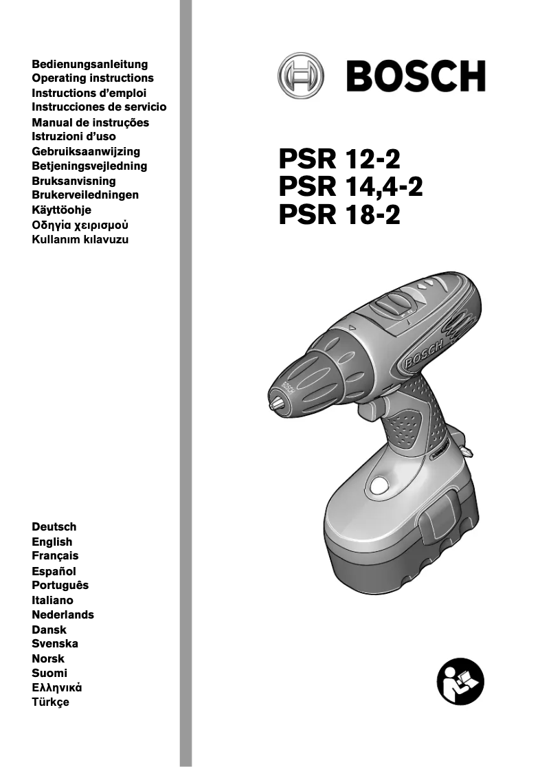 Imagen de la primera página del manual del dispositivo PSR 14.4-2