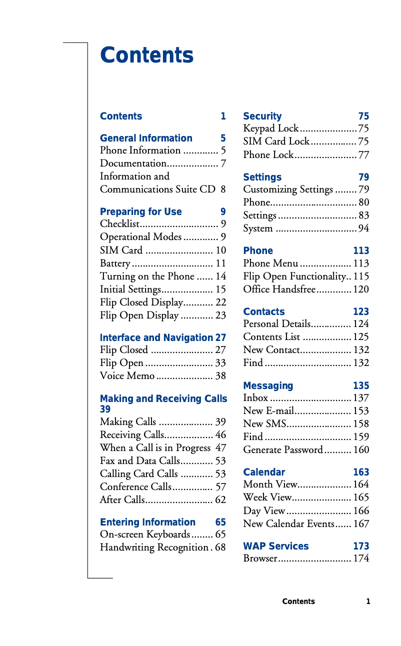 Página nº 1 - Manual de usuario Ericsson R380