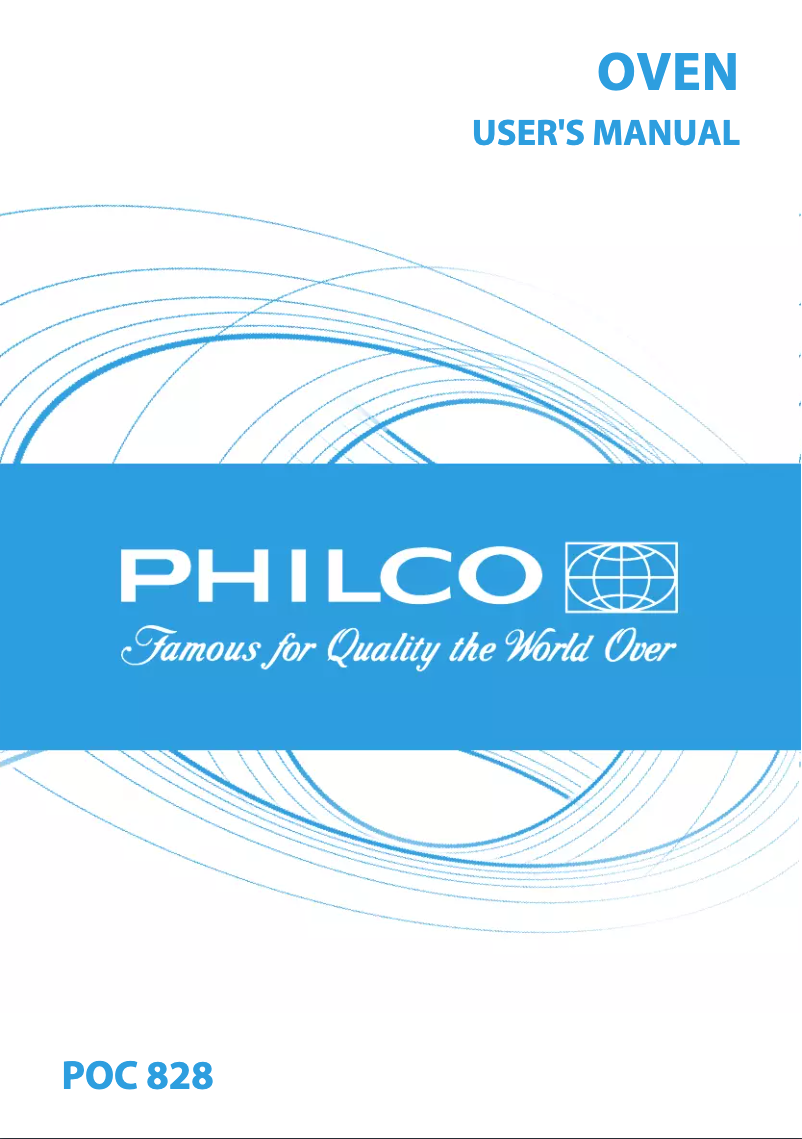 Página 1 del manual Manual de usuario Philco POC 828