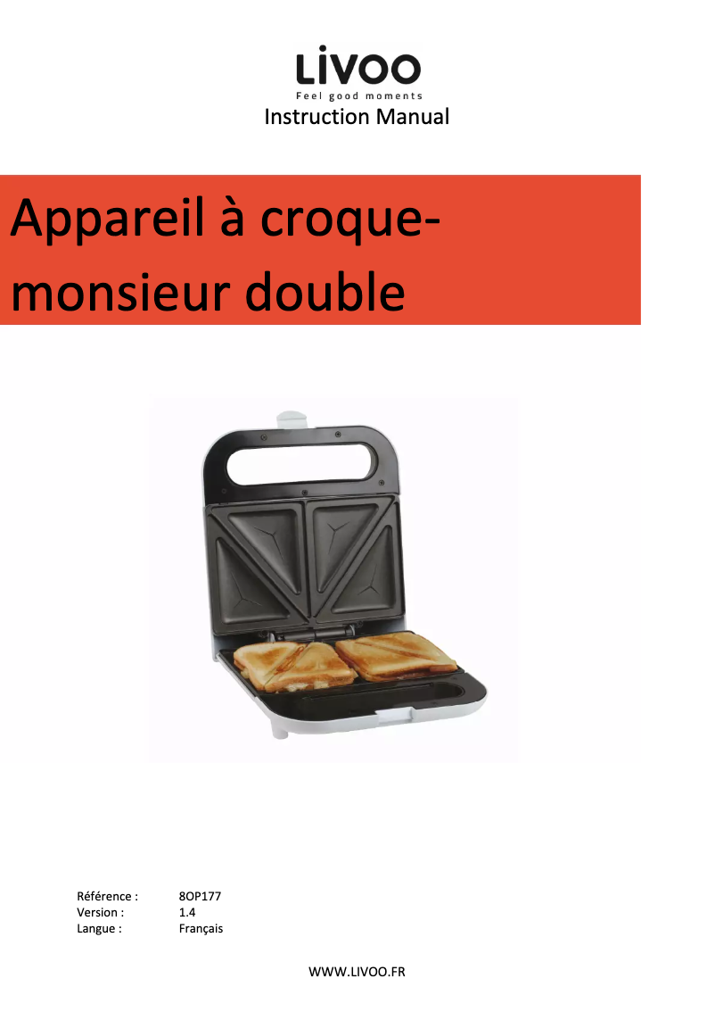 Página 1 del manual Manual de usuario Domoclip DOP177