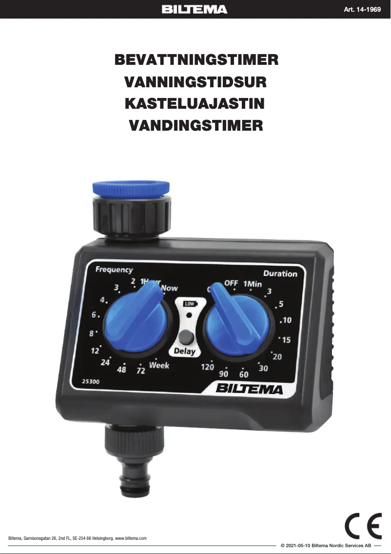 Página 1 del manual Manual de usuario Biltema 14-1969