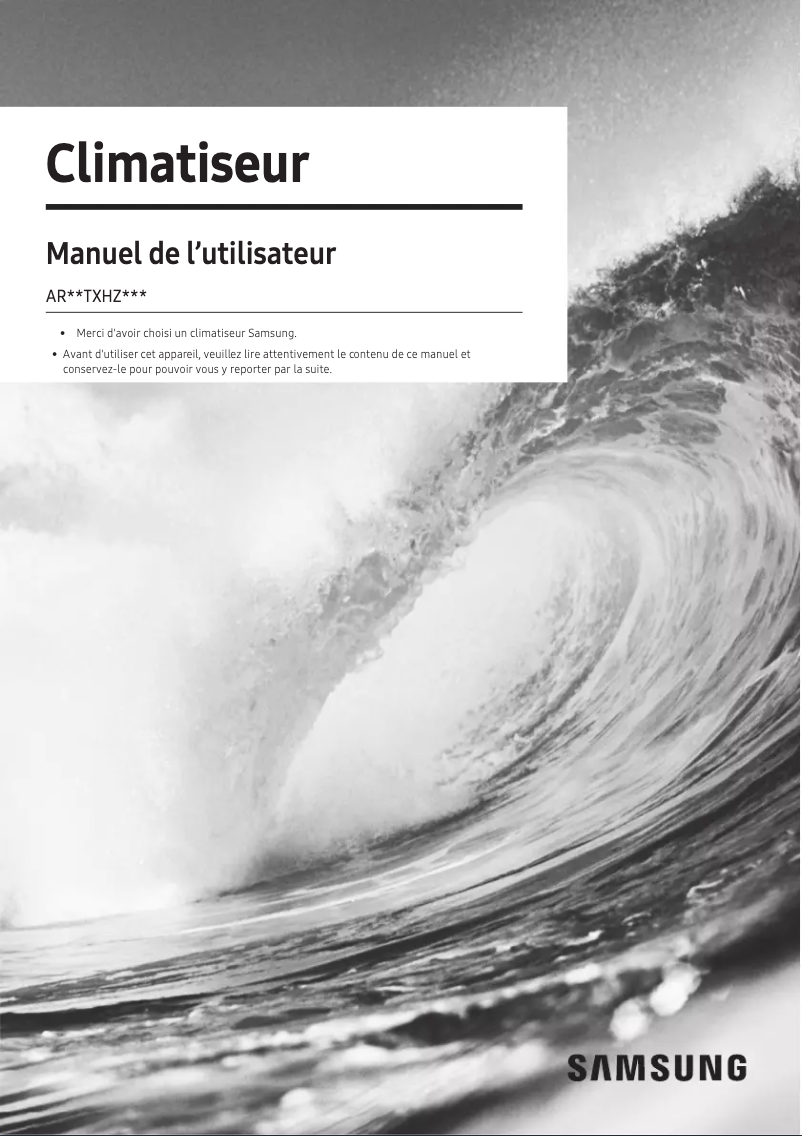 Imagen de la primera página del manual del dispositivo AR09TXHZAWKX