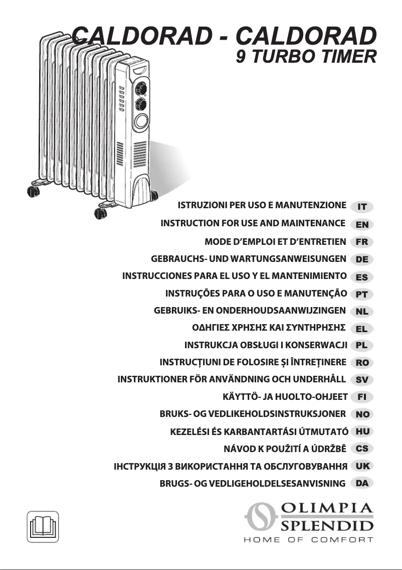 Imagen de la primera página del manual del dispositivo Caldorad