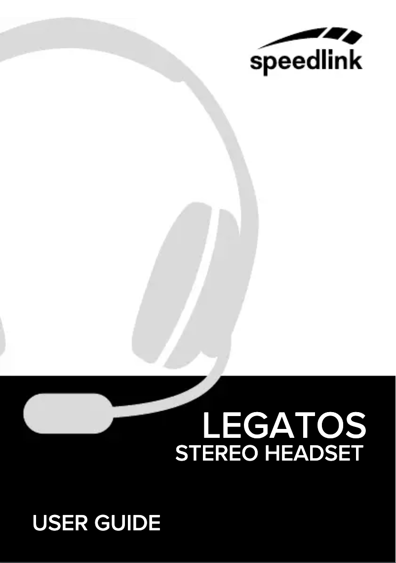 Imagen de la primera página del manual del dispositivo Legatos SL-450302-BK