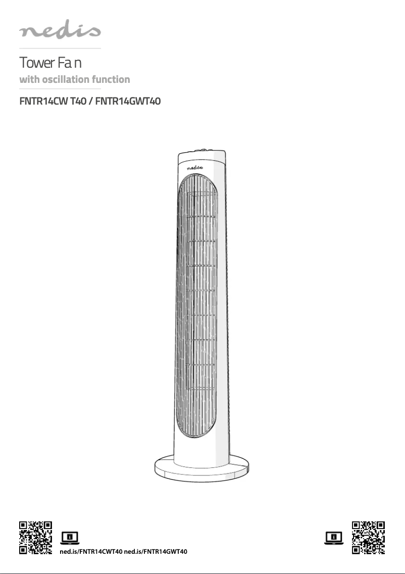Imagen de la primera página del manual del dispositivo FNTR14CWT40