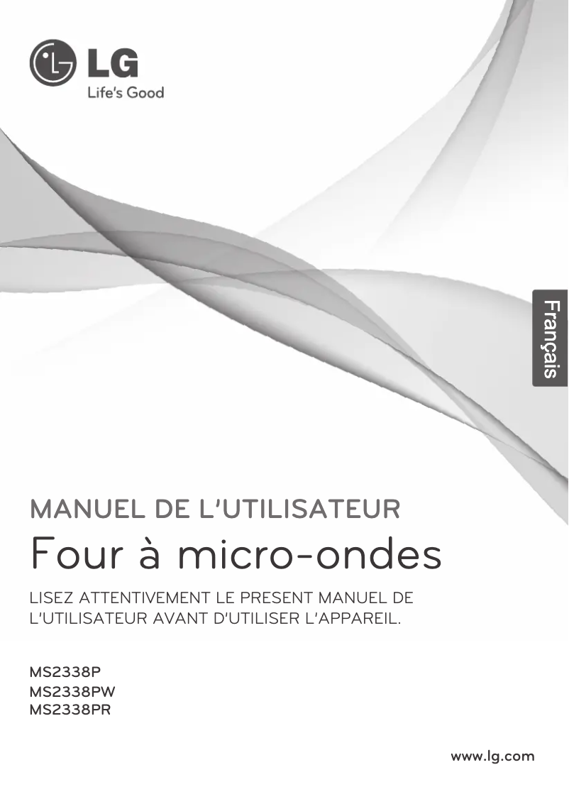 Página 1 del manual Manual de usuario LG MS2338PW