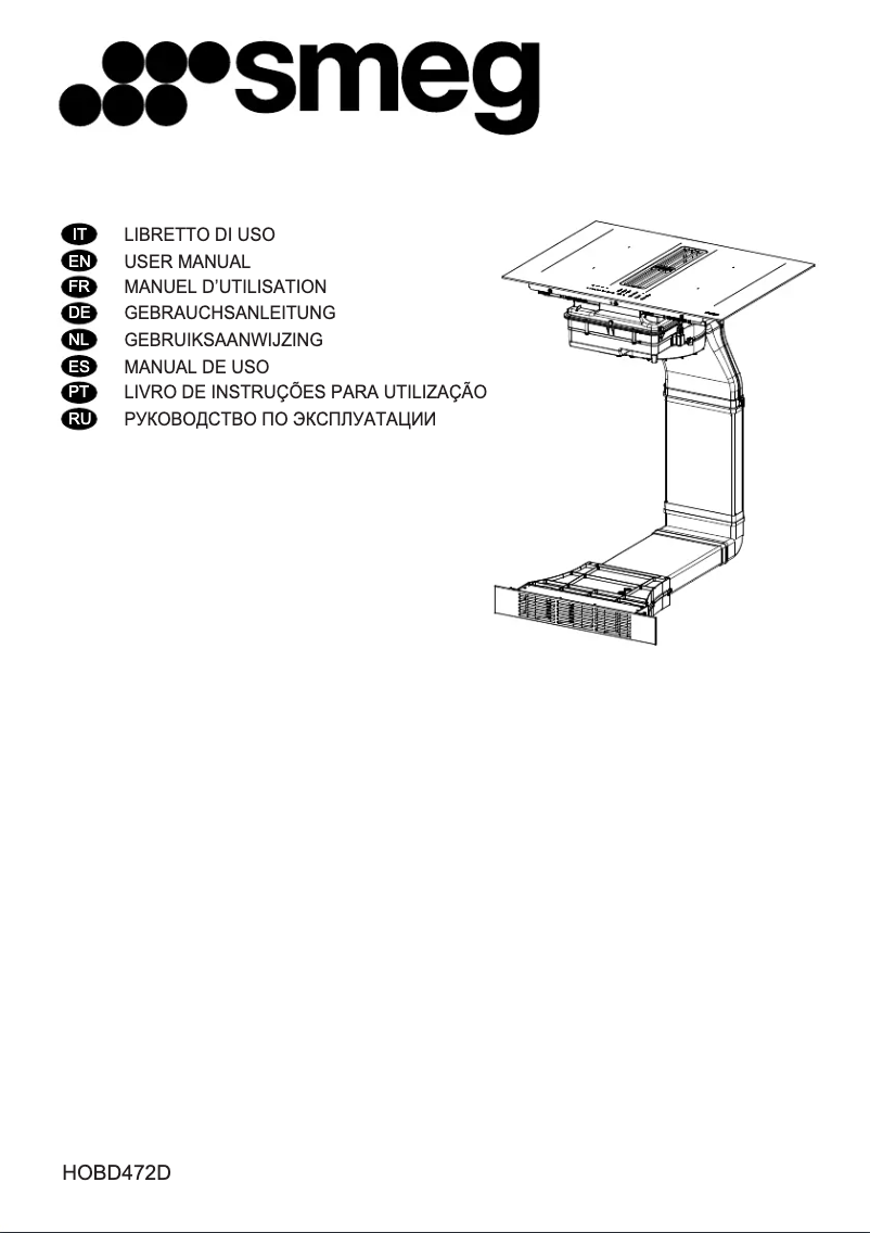 Página 1 del manual Manual de usuario Smeg HOBD472D
