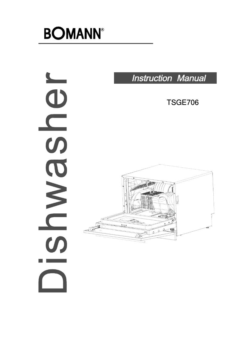 Imagen de la primera página del manual del dispositivo TSGE 706