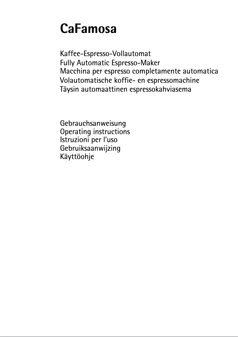 Imagen de la primera página del manual del dispositivo CaFamosa