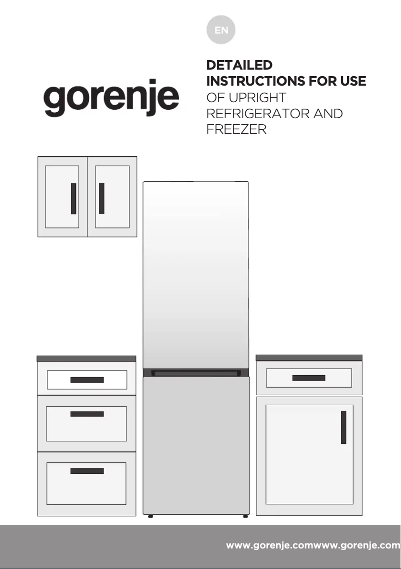Página 1 del manual Manual de usuario Gorenje RK6191EW4