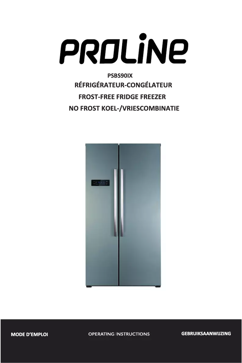 Imagen de la primera página del manual del dispositivo PSBS90IX